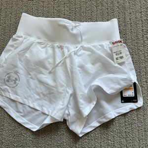 Under Armour White Women’s Athletic Running Shorts